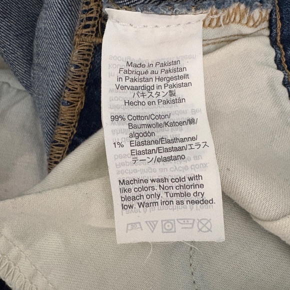 J. Crew High-rise Denim Cutoff Short - 33 - Picture 6 of 6